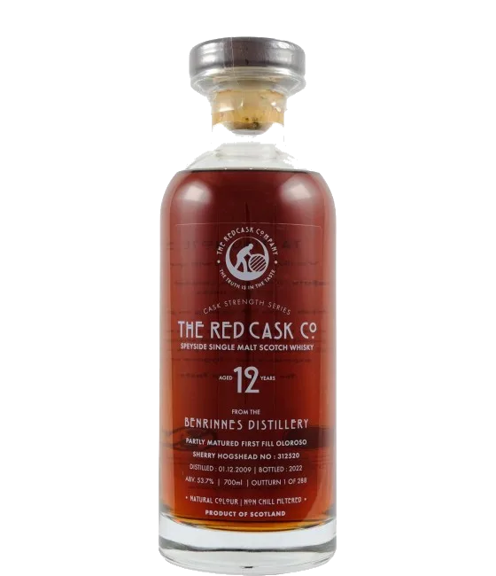 The Red Cask Benrinnes 2009, fles bij slijterij t Bockje in Bathmen