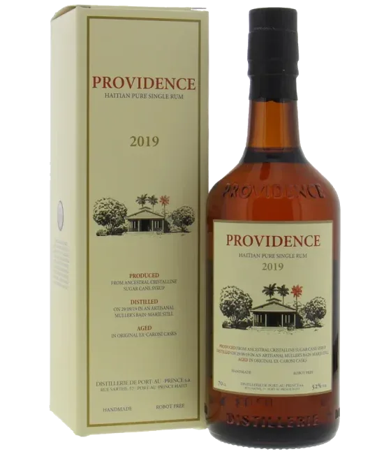 Providence Haitian 2019 3 Years Old, fles bij slijterij t Bockje in Bathmen