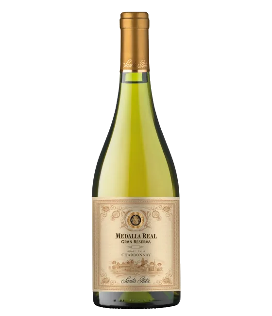 Medalla Real Gran Reserva Chardonnay, fles bij slijterij t Bockje in Bathmen