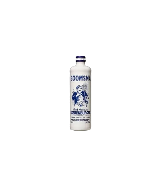 Boomsma Beerenburg Kruik, fles bij slijterij t Bockje in Bathmen