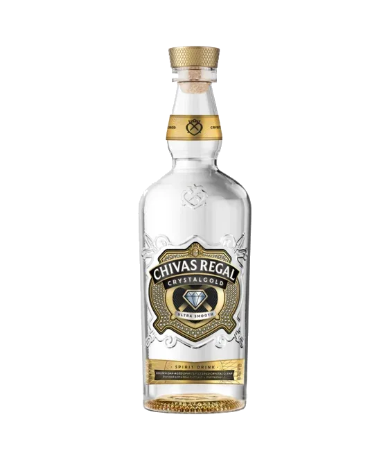 Chivas Regal Crystal Gold, fles bij slijterij t Bockje in Bathmen