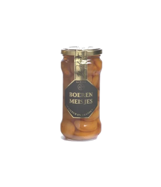 Van Wees Boerenmeisjes, fles bij slijterij t Bockje in Bathmen