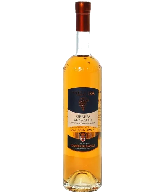 Villa Isa Grappa Moscato, fles bij slijterij t Bockje in Bathmen
