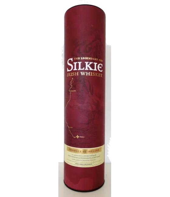 Silkie The Legendary Red Irish Whiskey, fles bij slijterij t Bockje in Bathmen