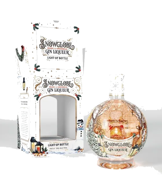 Snow Globe Orange & Gingerbread
