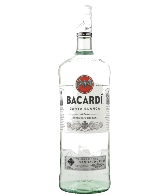 Bacardi Rum Carta Blanca 3 Liter, fles bij slijterij t Bockje in Bathmen