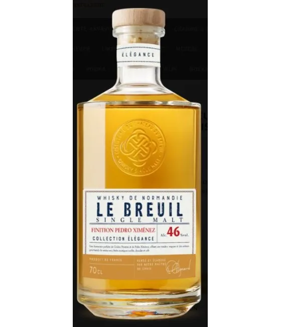 Le Breuil single malt PX finish, fles bij slijterij t Bockje in Bathmen