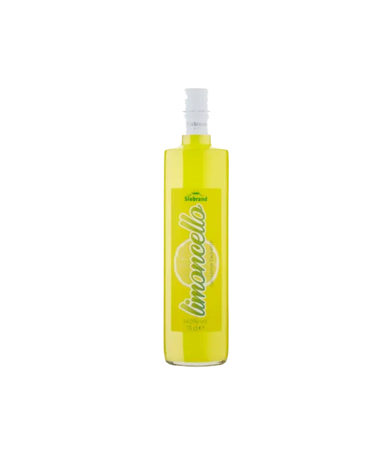 Siebrand Limoncello, fles bij slijterij t Bockje in Bathmen
