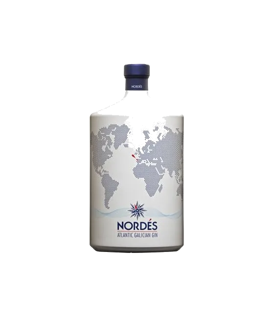 Nordes Atlantic Galician Gin, fles bij slijterij t Bockje in Bathmen