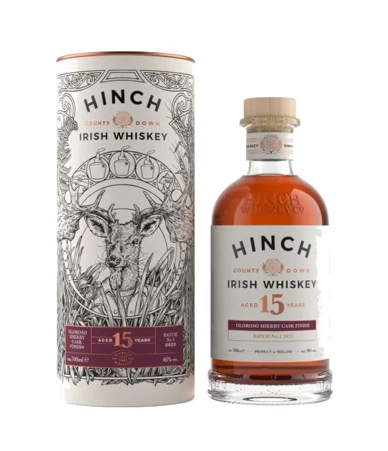 Hinch 15 Years Old Oloroso, fles bij slijterij t Bockje in Bathmen