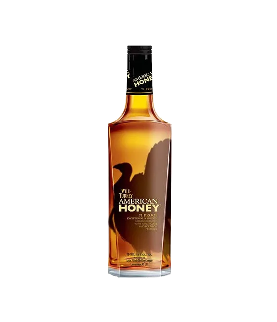 Wild Turkey American Honey, fles bij slijterij t Bockje in Bathmen