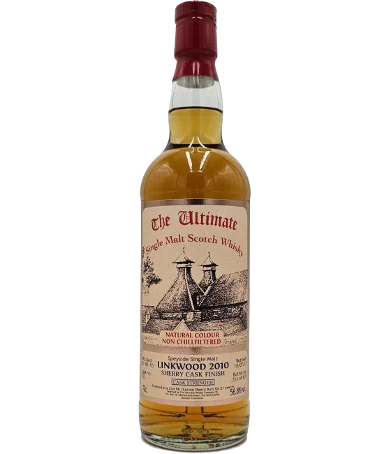 The Ultimate Linkwood 12 Years Old 2010 #103, fles bij slijterij t Bockje in Bathmen