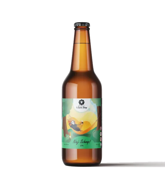 ’t Zwarte Schoap Niej Schoap! IPA, fles bij slijterij t Bockje in Bathmen