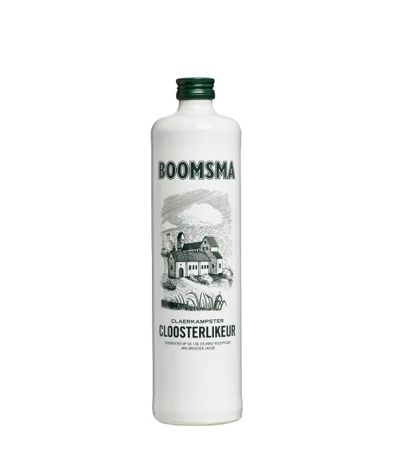 Claerkampster Kloosterlikeur, fles bij slijterij t Bockje in Bathmen