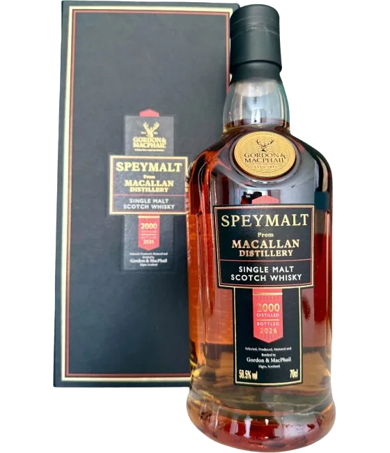 Gordon & MacPhail Speymalt Macallan 2000 #3235, fles bij slijterij t Bockje in Bathmen
