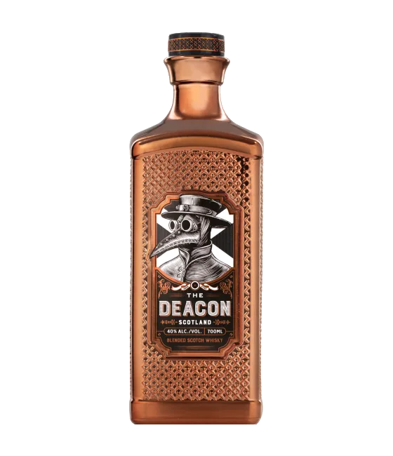 The Deacon Blended Scotch, fles bij slijterij t Bockje in Bathmen