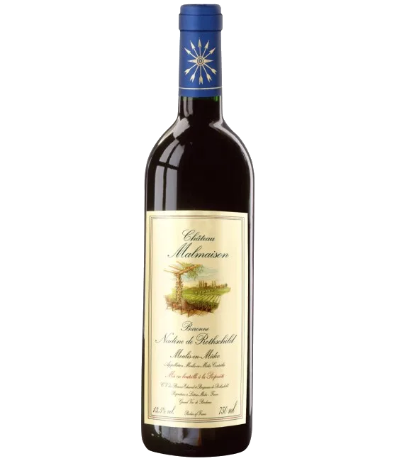 Chateau Malmaison Moulis-en-Médoc 1995, fles bij slijterij t Bockje in Bathmen