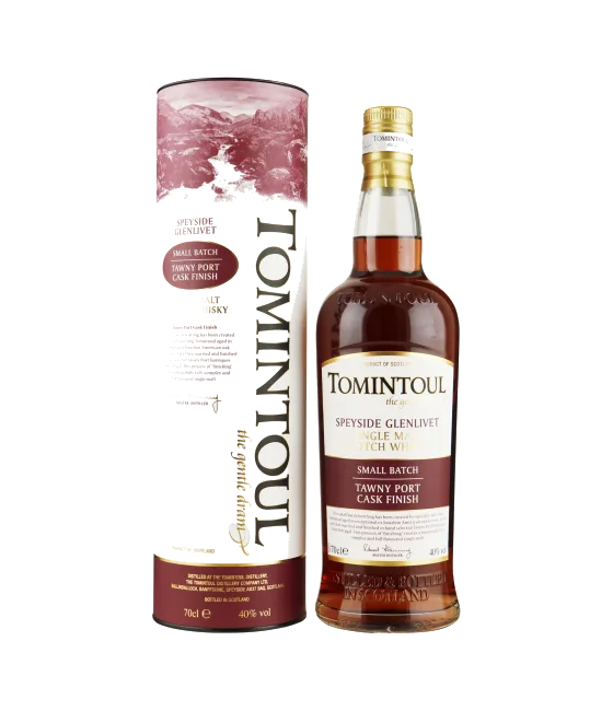 Tomintoul Tawny Port Finish, fles bij slijterij t Bockje in Bathmen