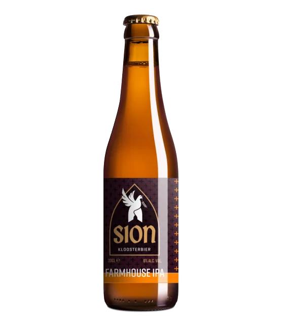 Sion Kloosterbier Farmhouse IPA, fles bij slijterij t Bockje in Bathmen