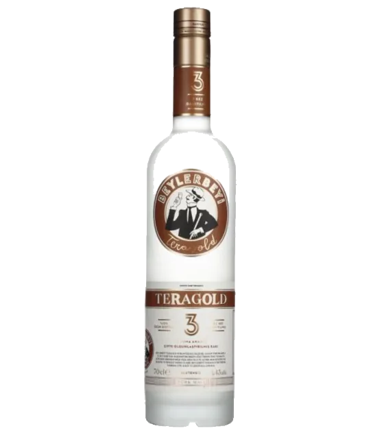 Beylerbeyi Raki TeraGold, fles bij slijterij t Bockje in Bathmen