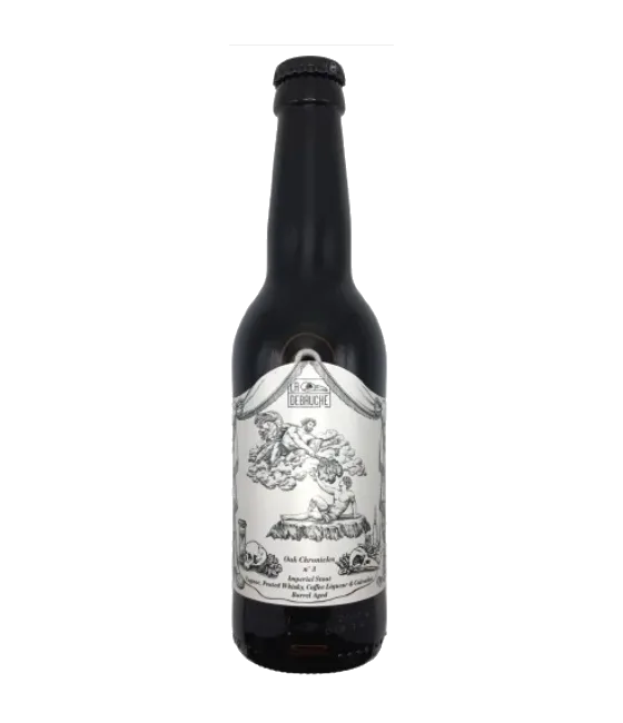 La Debauche Oak Chronicles n°3, Imperial Stout, fles bij slijterij t Bockje in Bathmen