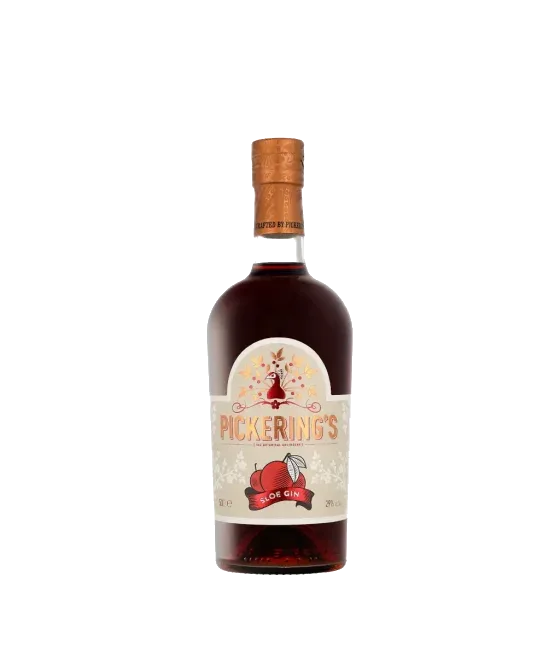 Pickering’s Sloe Gin, fles bij slijterij t Bockje in Bathmen