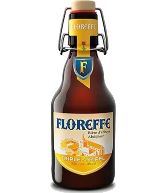 Floreffe Tripel, fles bij slijterij t Bockje in Bathmen