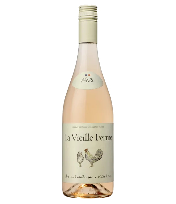 La Vieille Ferme Rosé, fles bij slijterij t Bockje in Bathmen