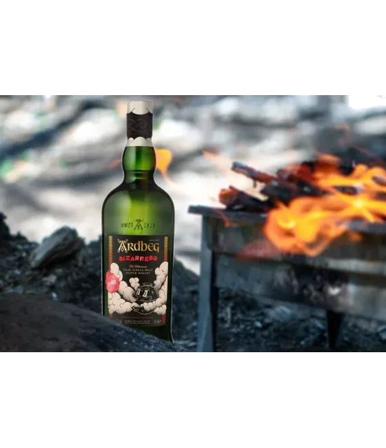 Ardbeg BizarreBQ barbecue whisky, fles bij slijterij t Bockje in Bathmen