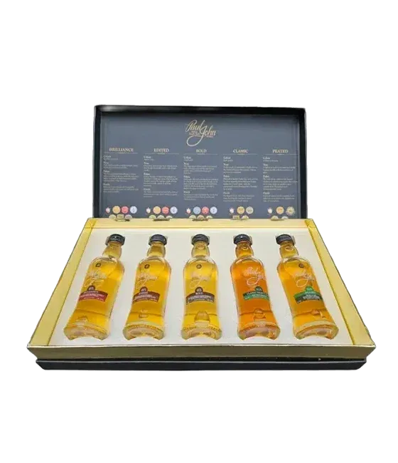 Paul John Whisky Discover 5-pack, fles bij slijterij t Bockje in Bathmen