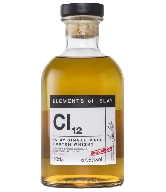 Elements OF Islay CL12, fles bij slijterij t Bockje in Bathmen
