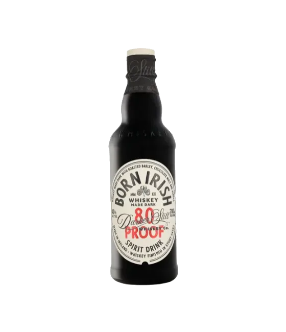 Born Irish 80 Proof, fles bij slijterij t Bockje in Bathmen