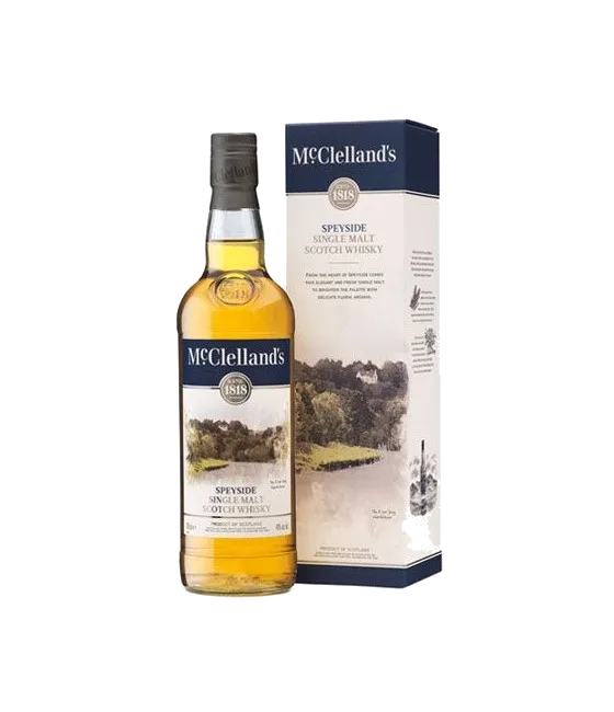 Mc Clelland’s Speyside Single Malt, fles bij slijterij t Bockje in Bathmen