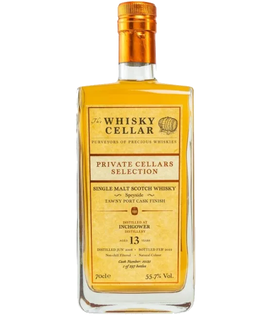 Whisky Cellar Inchgower 13 Years Old, fles bij slijterij t Bockje in Bathmen