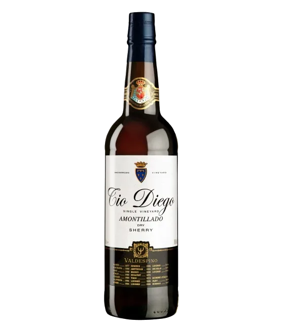 Tio Diego Amontillado, fles bij slijterij t Bockje in Bathmen