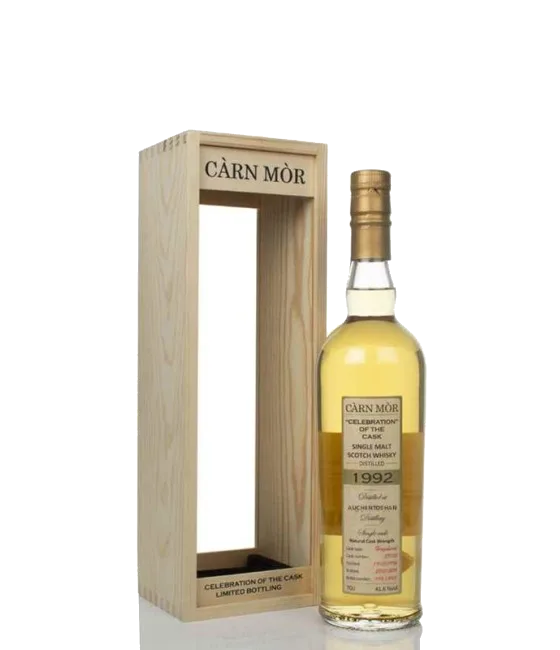 Carn Mor Celebration Cask, fles bij slijterij t Bockje in Bathmen