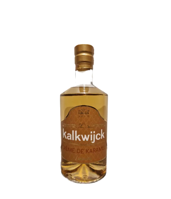 Kalkwijck Crème de Karamel, fles bij slijterij t Bockje in Bathmen