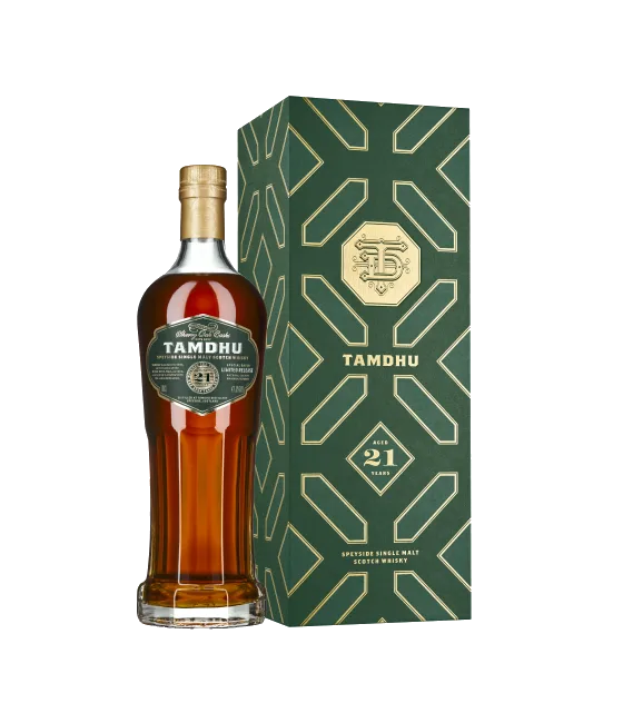Tamdhu 21 Years Old, fles bij slijterij t Bockje in Bathmen