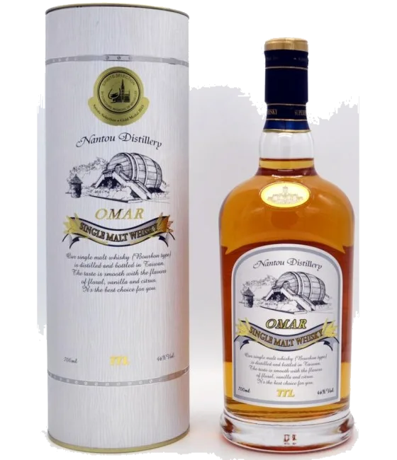 Nantou Omar Bourbon Cask, fles bij slijterij t Bockje in Bathmen