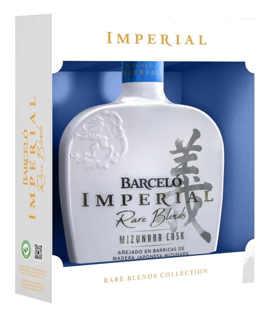 Barceló Imperial Mizunara Cask Finish, fles bij slijterij t Bockje in Bathmen