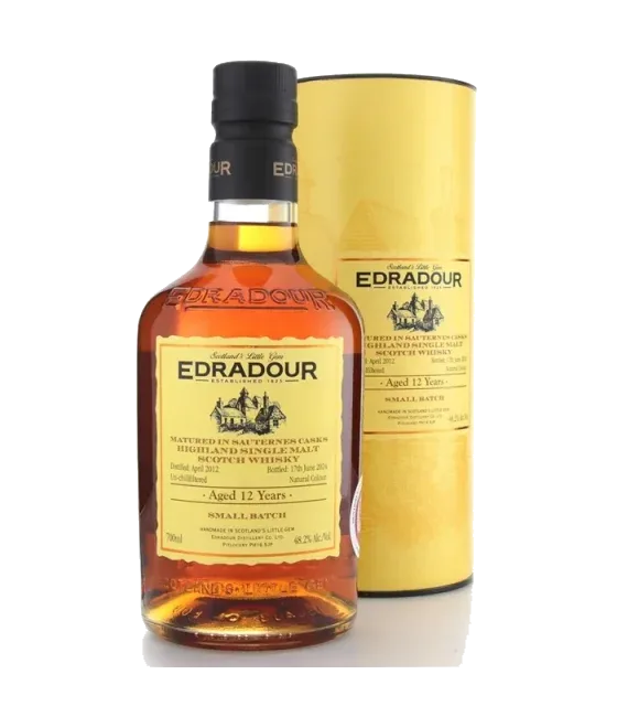 Edradour 12 Years Old 2012/2024 Sauternes Casks Small Batch, fles bij slijterij t Bockje in Bathmen