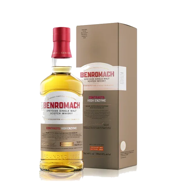 Benromach 2012 High Enzyme 12 Years Old, fles bij slijterij t Bockje in Bathmen