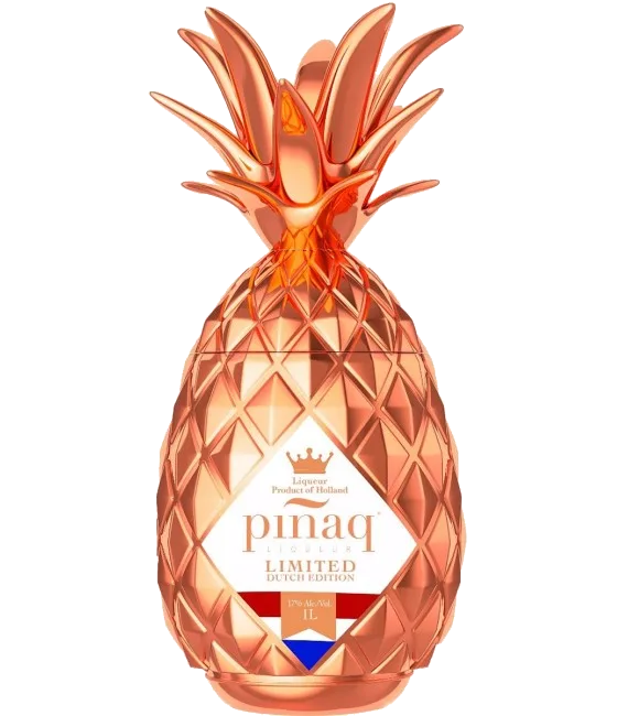 Piñaq Liqueur Orange Limited Dutch Edition, fles bij slijterij t Bockje in Bathmen
