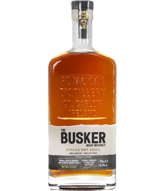 The Busker Small Batch Single Pot Stil, fles bij slijterij t Bockje in Bathmen