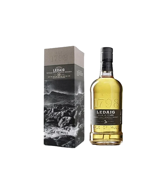 Ledaig 10 Years Old (Tobermory) Peated, fles bij slijterij t Bockje in Bathmen