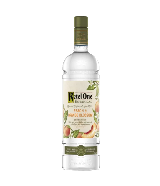 Ketel One Botanical Peach & Orange Blossom, fles bij slijterij t Bockje in Bathmen