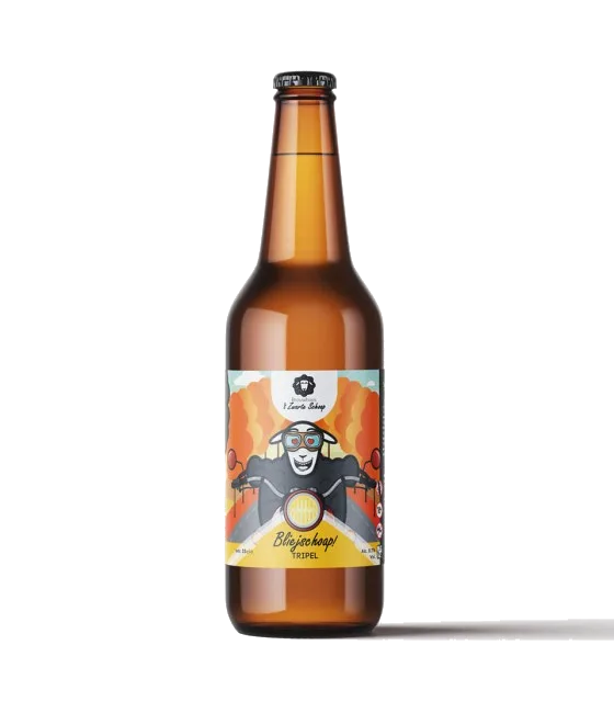’t Zwarte Schoap Bliejschoap! Tripel, fles bij slijterij t Bockje in Bathmen