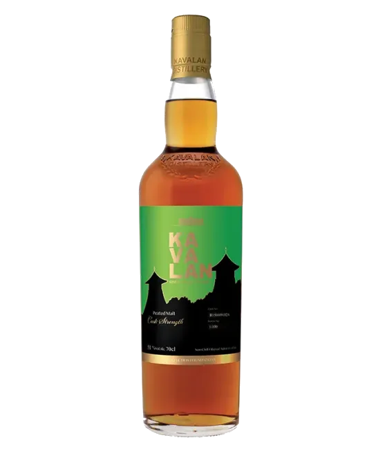 Kavalan 9 Years Old Peated Malt, fles bij slijterij t Bockje in Bathmen