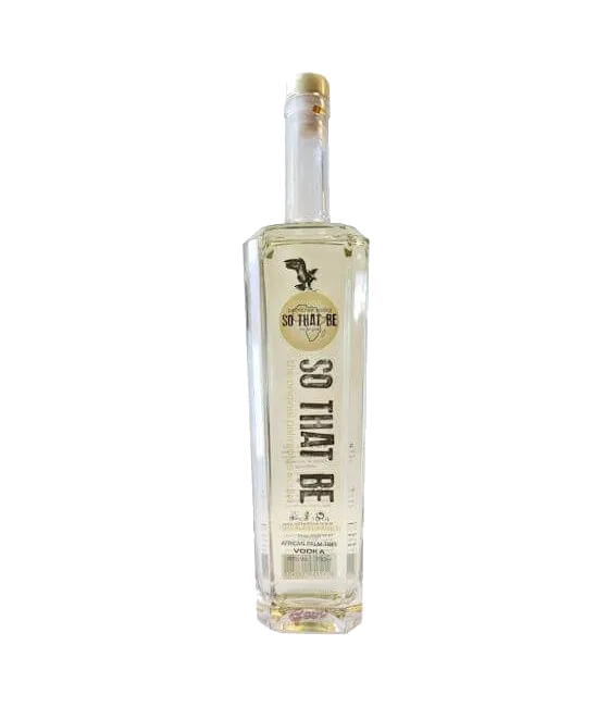 So That Be Vodka, fles bij slijterij t Bockje in Bathmen
