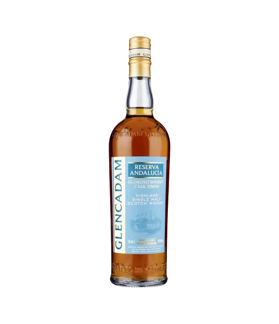 Glencadam Reserva Andalucia Oloroso Sherry Cask Finish, fles bij slijterij t Bockje in Bathmen